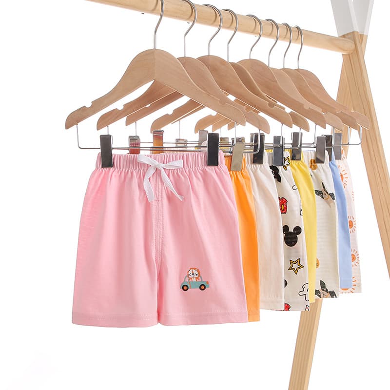 Children's Summer Shorts, Korean Style, Cotton, Boys and Girls, Adjustable Crotch, Casual Shorts, Single Piece