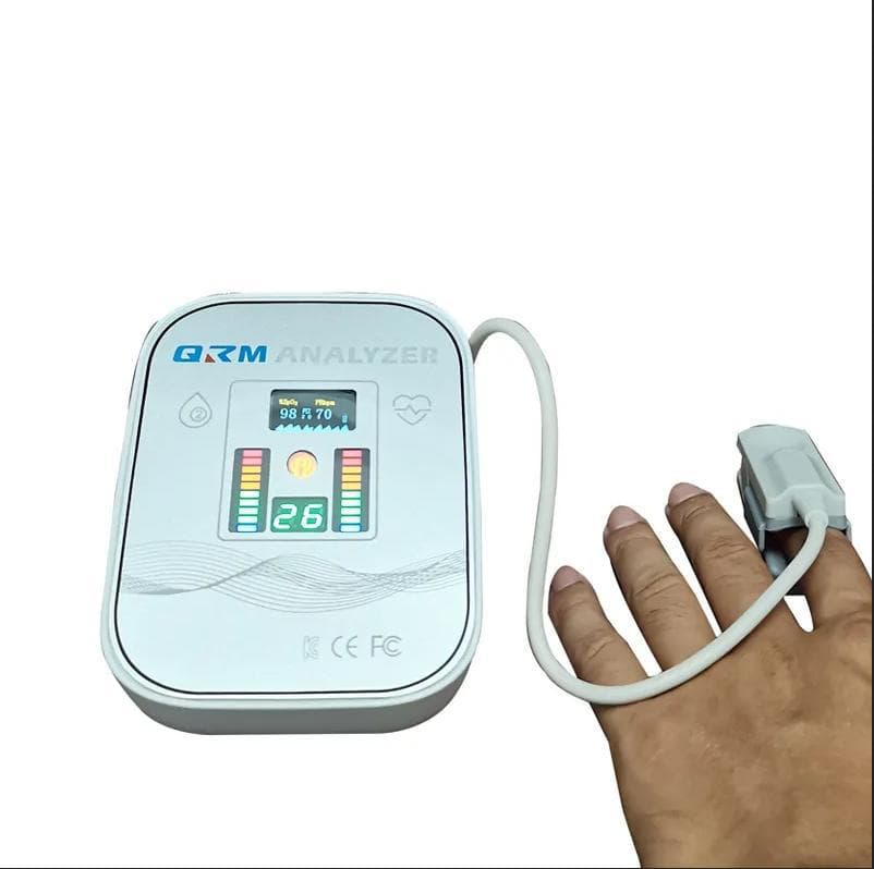 Latest Version 3-in-1 Heart Rate Blood Oxygen Meter Quantum