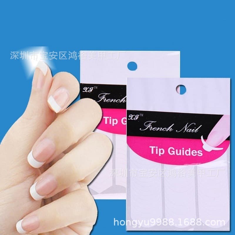 Nail Art Supplies Nail Tools French Smile Stickers Nail Supplies 48pcs Nail Stickers