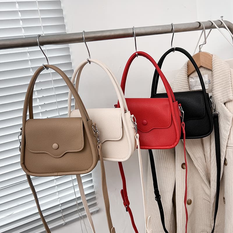 Niche design hand-held small bag for women 2025 new Korean version ins versatile small square bag Western style single shoulder crossbody bag