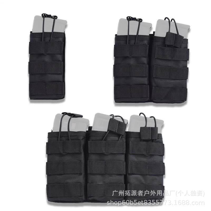 Military Molle Magazine Pouch M4 AK Triple Mag Pouch JPC Tactical Vest Accessory Pouch 5.56 Single Double Triple Pack