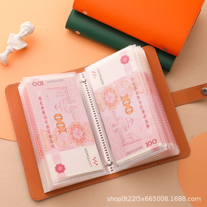 New Banknote Collection Album Money Bill Cash Commemorative Note RMB Deposit Receipt Storage Money Saving Book
