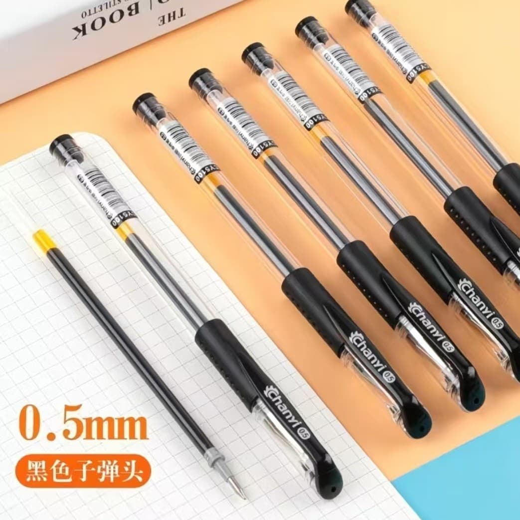 Bullet Tip Gel Pen 0.5 for Office Use, Smooth and Continuous Ink Flow, Carbon Pen for Students, Quick-Drying Signature Pen Wholesale