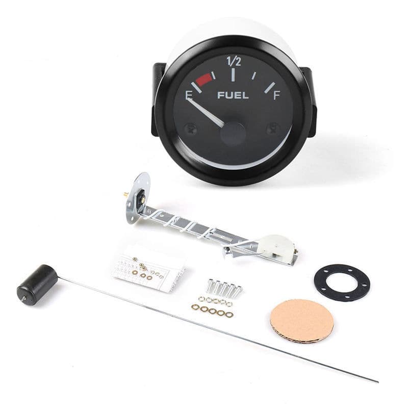 Hot Selling Car Instrument Fuel Gauge 12V Indicator Light Oil Level Gauge Car Instrument with Oil Float Universal Type