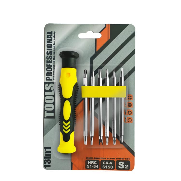 12-in-1 Screwdriver Set with Specialty Bits, Complete U-Type and Y-Type Screwdrivers for Home Appliance Repair