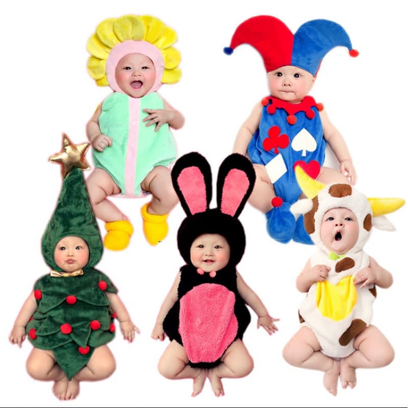 Halloween Children's Costume Photography Outfit Studio Theme Clothing 100-Day Photo Shoot Halloween Kids Styling Clothes