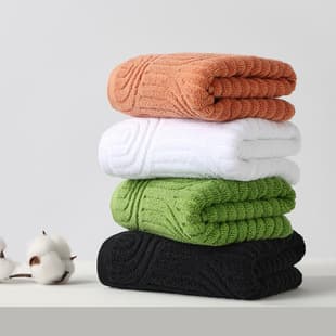 Cotton Absorbent Face Towel, Soft Wrap Towel, Couple Adult Towel, New Solid Color, Household Bath Towel, Quick-dry Large Size