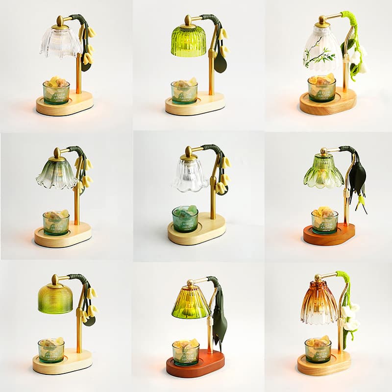 Cross-border Amazon new aromatherapy lamp melted wax lamp desktop lamp bedside table lamp bedroom aromatherapy night light creative