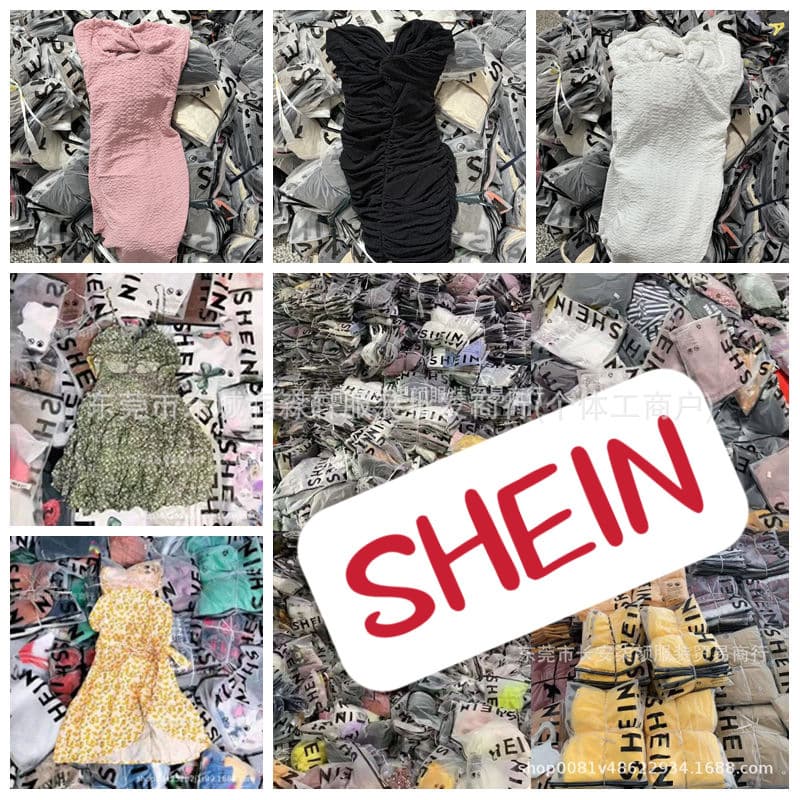 2026 SHEIN Dress Shein Women's Tops In Stock Factory Direct Wholesale Hot Girl Dress