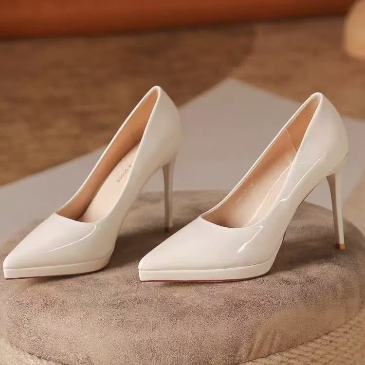 Ultra High Heels 2025 New Spring High Heels Women Stiletto Heel Sexy Fashion Pointed Toe Elegant Pumps