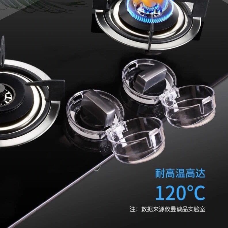 Gas Stove Switch Protective Cover Natural Gas Cover Oil-Resistant Protective Cap Stove Button Protective Cover