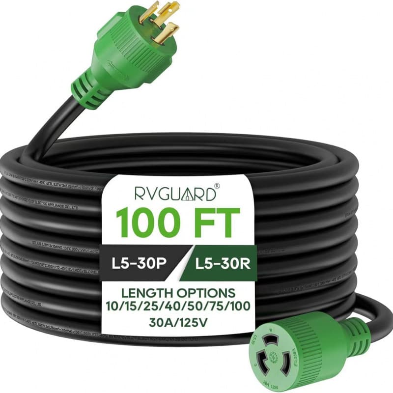Canadian Amazon RV yacht adapter plug cord for generator dryer, Mexico self-locking power cord