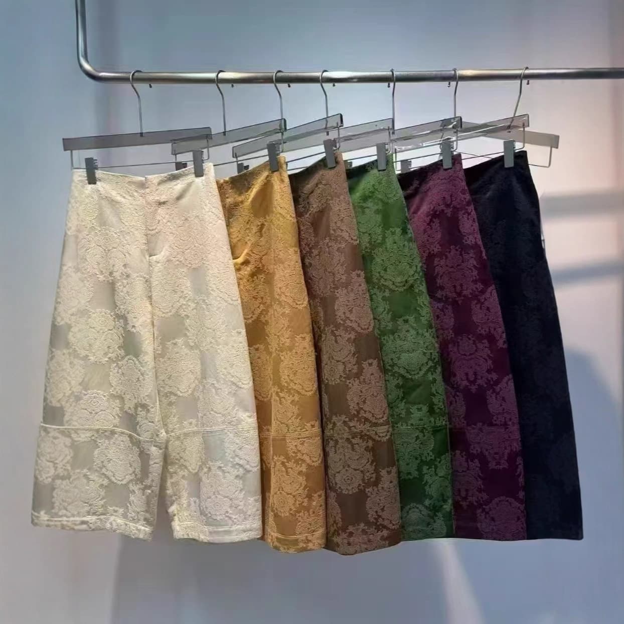 New High-Waist Monogram Casual Pants