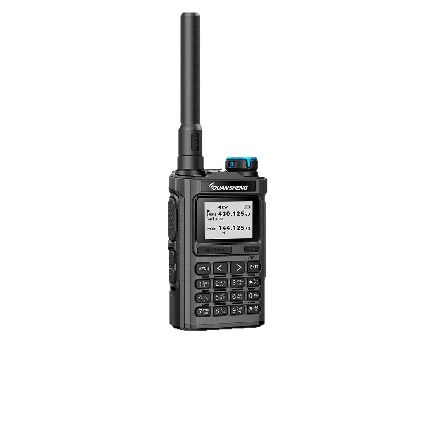 Quansheng UVK1 Walkie Talkie: A New Type of Civilian Adventure High-Power Handheld Radio for Self-Driving Tours, Mini Version with One-Button Frequency Pairing