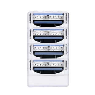 【3-Blade Razor】Universal Compatible Mach3 Blades Zeli Manual Razor 3-Layer Blade Cartridge