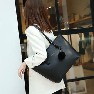 Women's New European and American Fashion Handbag Commuter Tote Women's Bag Large Capacity Vintage Shoulder Bag Bags