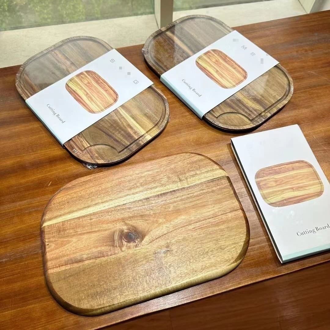 Italy SM Smagger EG Solid Wood Square Cutting Board Household Cutting Board Chopping Board Kitchen Supplies Acacia Wood Sticky Board