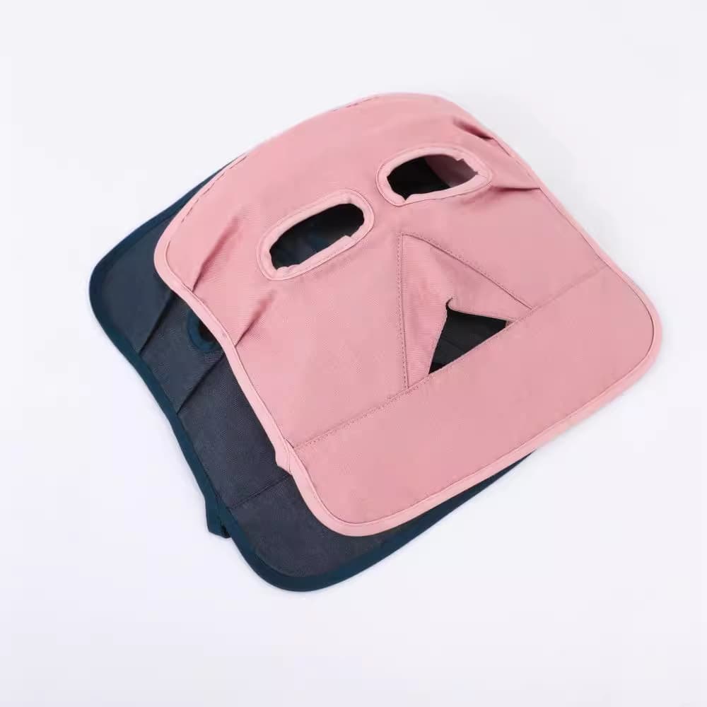 Radiation Protection Face Mask, Metal Fiber for Office Workers, Study and Computer Use, IT Professionals Backup Protective Cover, Silver Fiber
