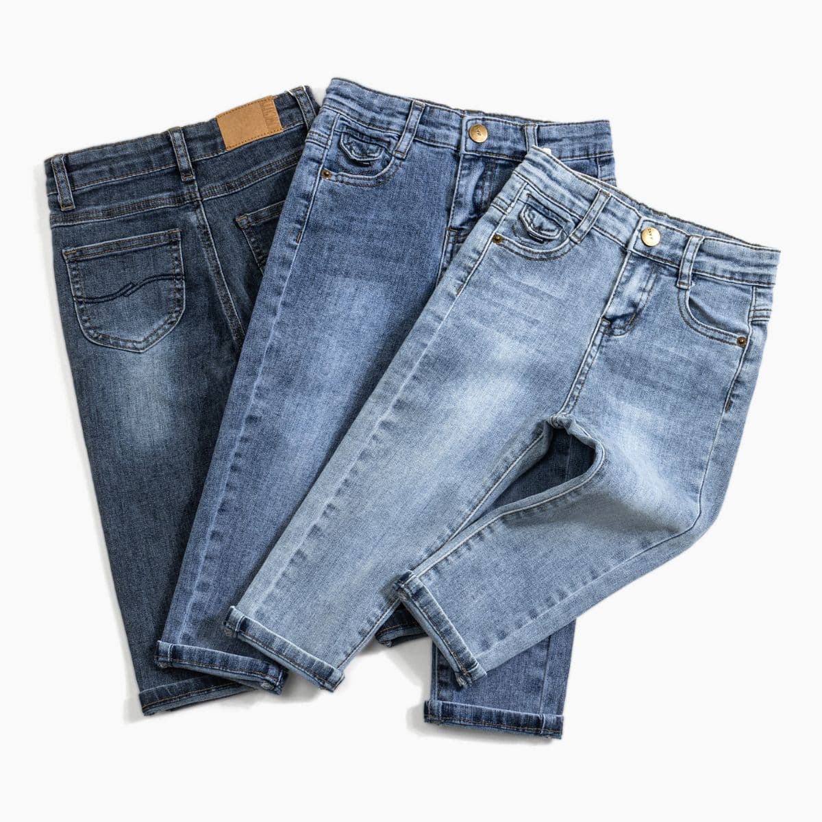 HC Export Children's Denim Jeans Factory Wholesale Spring Autumn Slim Fit Style Children's Pants High-Quality Casual Jeans