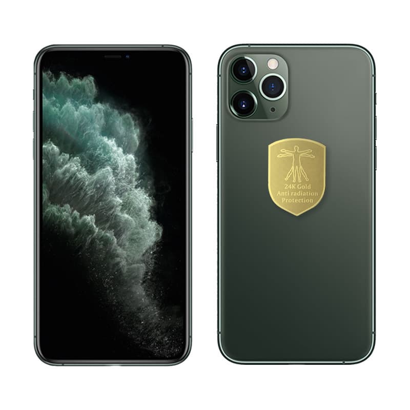 Quantum Shield Amazon/Cross-border E-commerce 24K Metal Shield Dual-Pack Anti-radiation Phone Patch