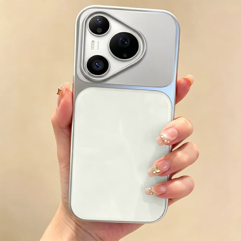 For Huawei Pura90 Phone Case New Pura70 Pro Cover P80 Pro+ Mirror Magnetic Stand Ultra
