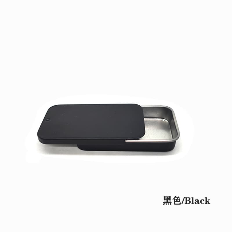In Stock 10g 15g 30g Cream Balm Sliding Lid Tin Box Solid Perfume Balm Container Eyebrow Setting Soap Tinplate Push-Pull Box