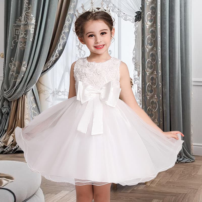 【Clearance Sale】 Girls' Dresses Children's Clothing Princess Style Christmas Dress Exported Puffy Dress