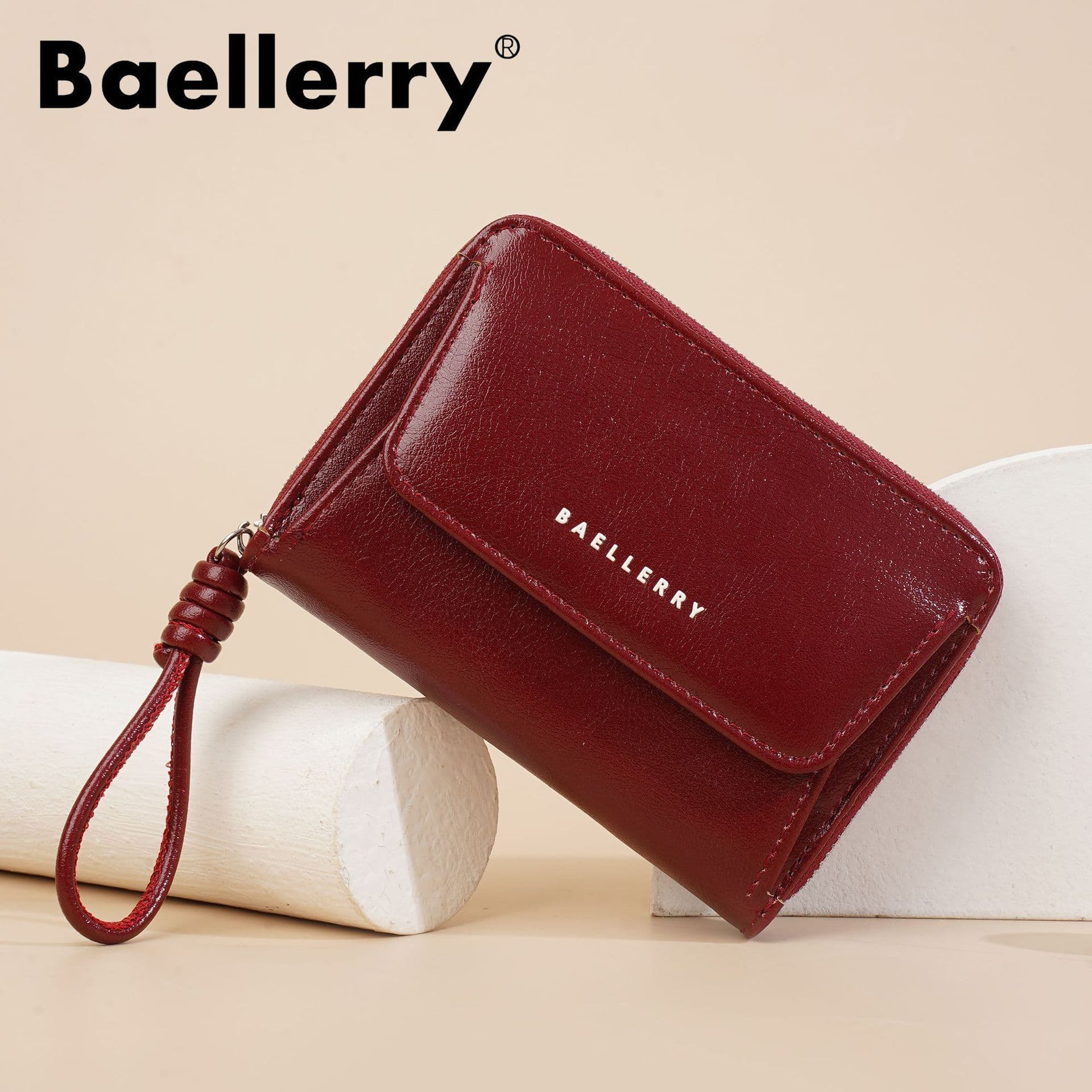 New Women's Wallet, Premium Japanese-Style Short Minimalist Coin Purse, Ins Fashion PU Small Wallet for Women