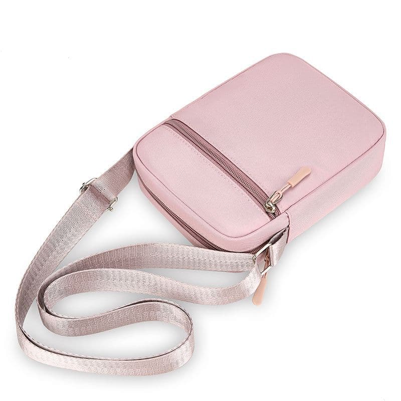 New Crossbody Bag for Women Mini Small Bag Phone Bag Oxford Cloth Shoulder Bag Multi-Compartment Simple Small Bag Fashion Women's Bag