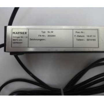 Advantageous Supply of German Mayser Edge Sensor GP39SL/BKEPDM-L1290 Juhan Silver Nickel China