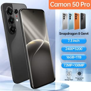 New Cross-Border Camon 50 Pro Smartphone 16+1T Android 7.3-Inch Factory Wholesale Drop Shipping Available