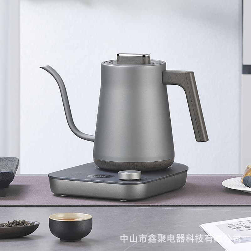 Constant Temperature Gooseneck Kettle Electric Water Kettle Smart Temperature Control Home Tea Brewing Boiling Kettle 1.0L