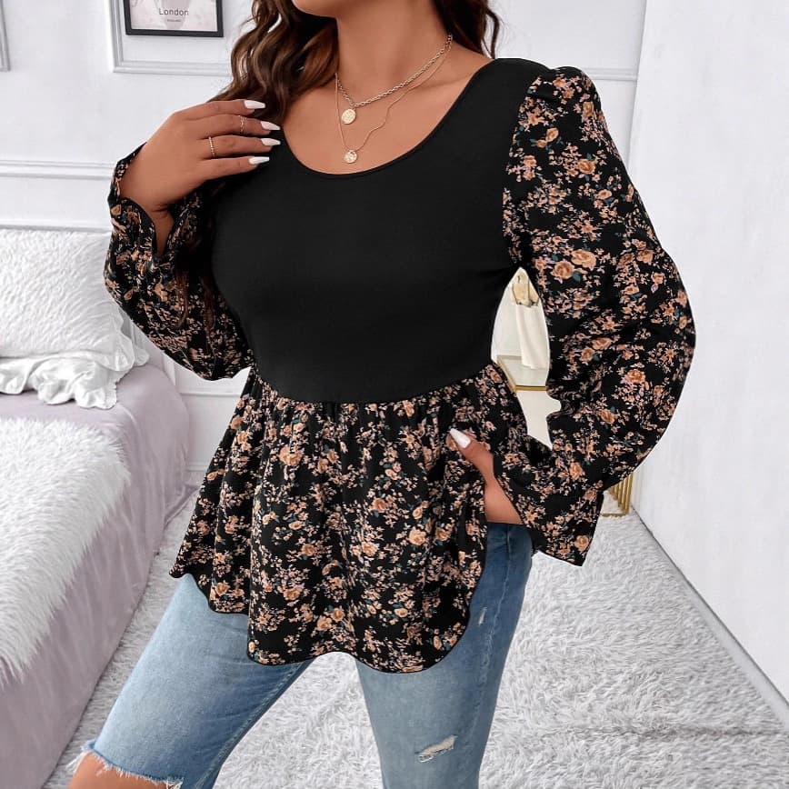 Women's Long Sleeve Top for Cross-Border E-commerce on AliExpress, Amazon, Shopee, and Independent Sites