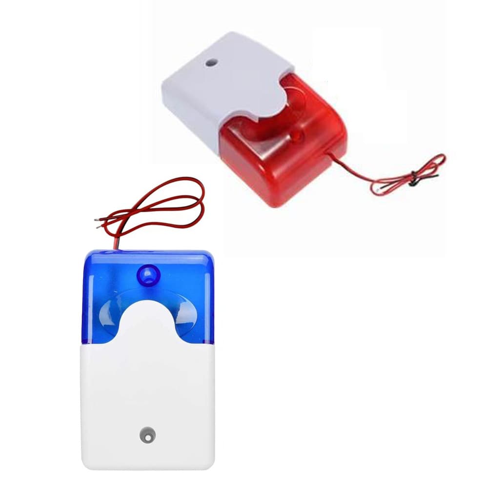 Audible and Visual Alarm 103 Horn 12V 24V 220V Horn Wiring Flashing Alarm Horn Blue Red