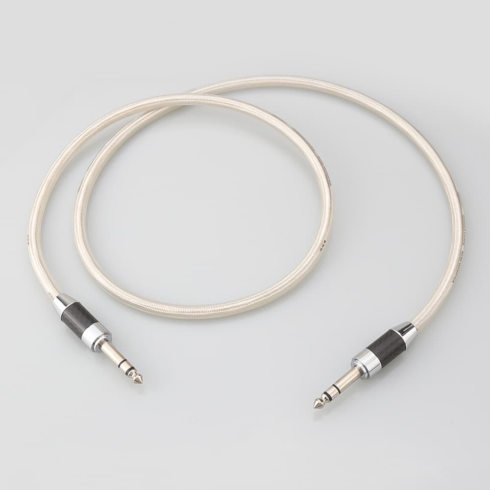 4-Core Silver-Plated 6.35mm TRS Stereo Cable Microphone Guitar Mixer Audio Cable