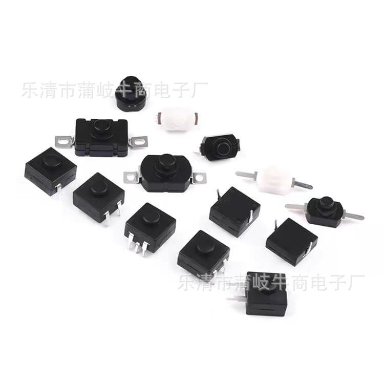 Manufacturer direct sales flashlight switch, key switch, button switch, one/two/three on one off, 2/3/4/5 pins