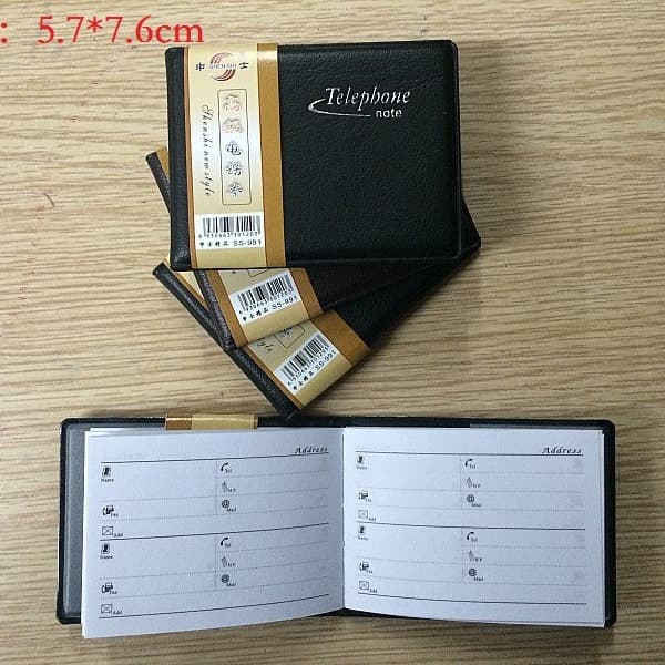 Genuine Shenshi SS-991 Phone Book Notepad, Mini and Easy to Carry, Portable Recording Notebook, Address Book