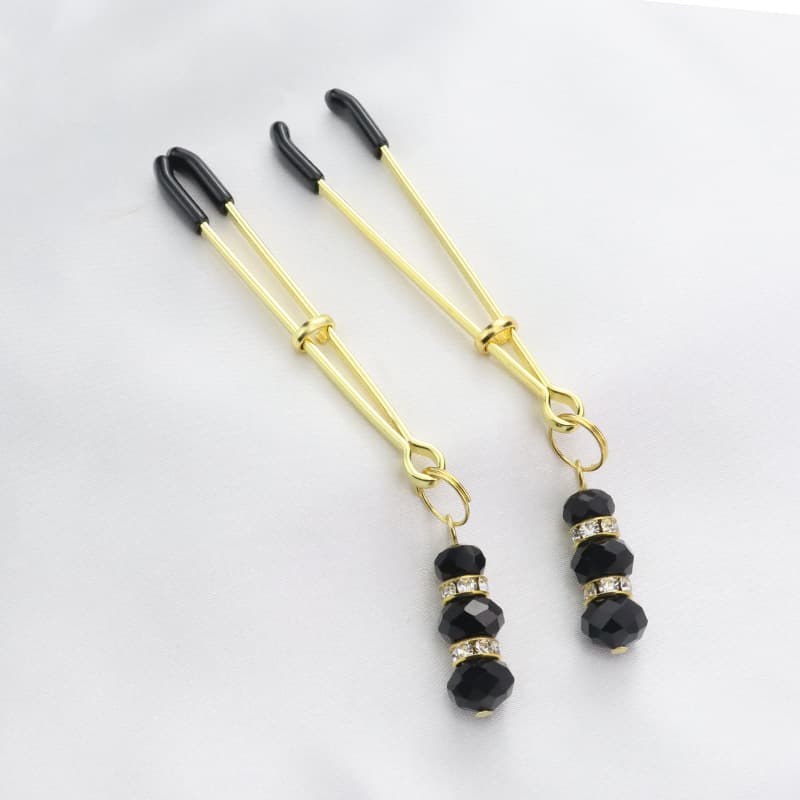 SM Training European and American Diamond Pendant Nipple Clips Women's Equipment Mimi Flirting Toys Adult Sex Toys One Piece Dropshipping