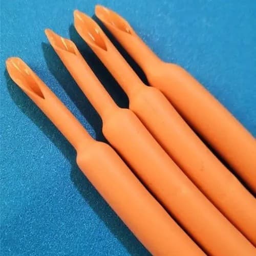 Black, white, blue, yellow, red, orange adhesive heat shrink tubing