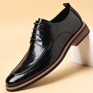 Large Size Cross-border Men's Business Formal Leather Shoes Trendy Casual Men's Shoes Size 47 48 Casual Leather Shoes Men Drop Shipping