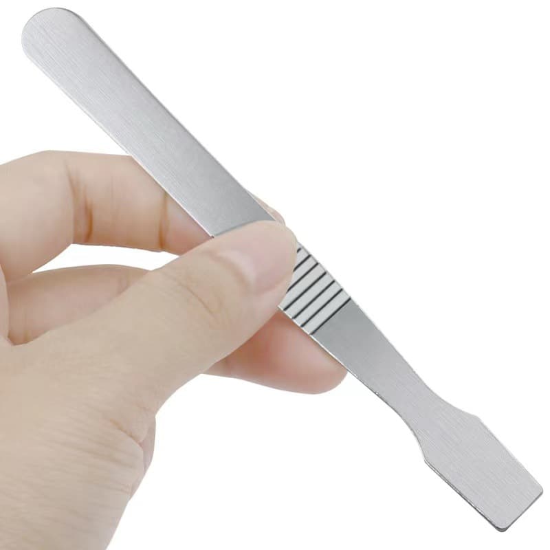 Supply metal solder paste scraper, solder paste rosin stainless steel spatula, solder paste mixing tool, and accessories for soldering.