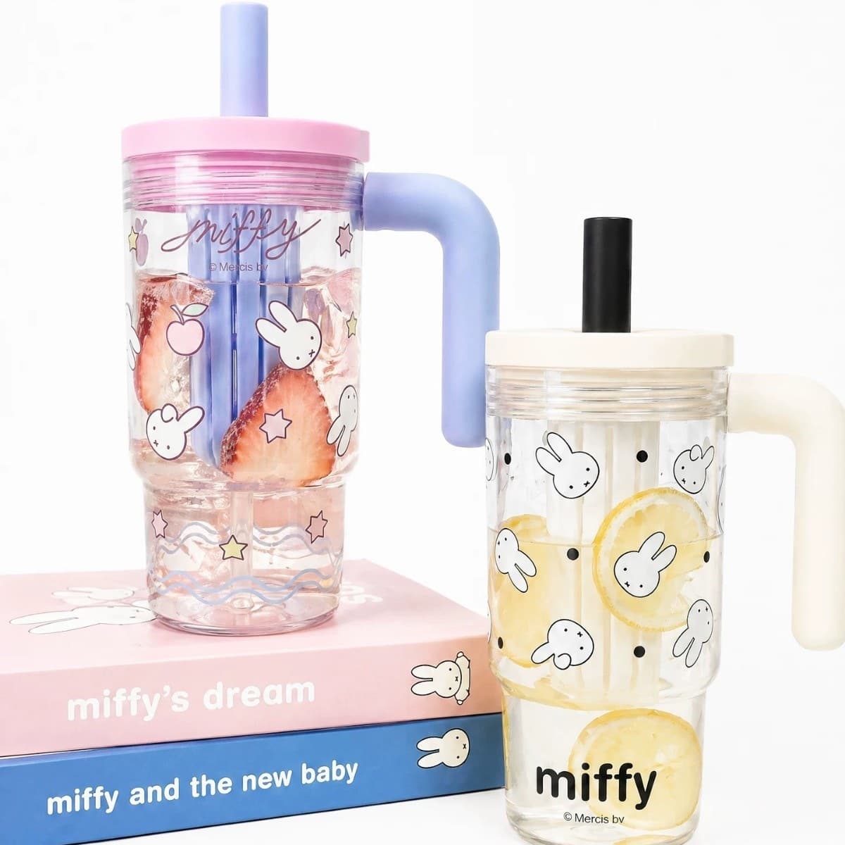 MIFFY Miffy double drink ice tyrant plastic cup