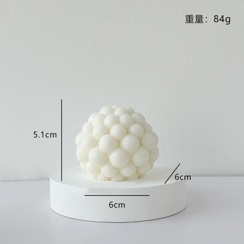 Nordic Minimalist Scented Candle for Ambiance, Home Decor, Wedding Decoration, Cylindrical Geometric Shape