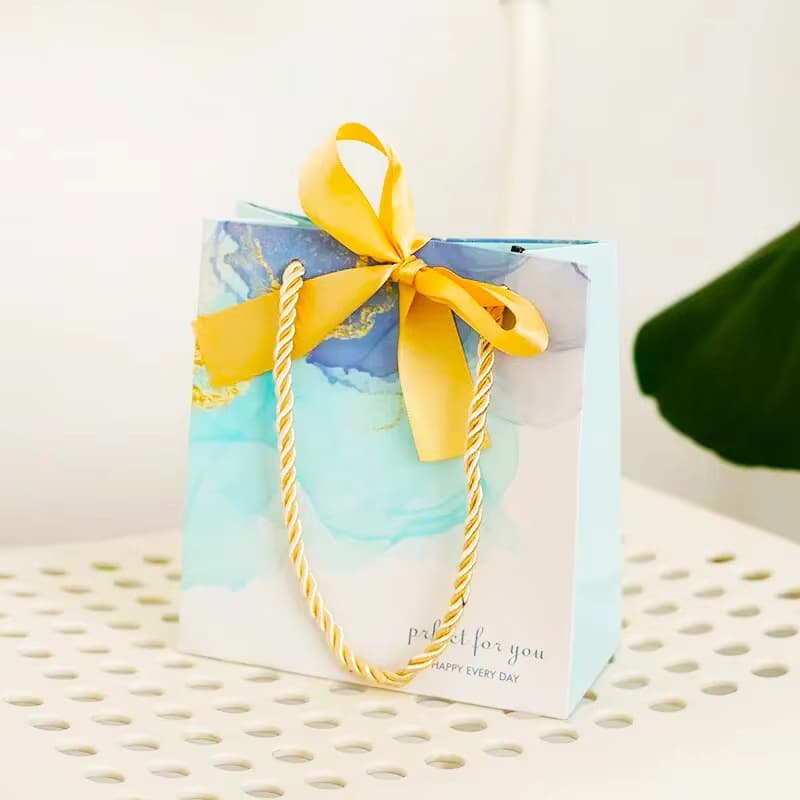 Craft Art Paper Bag Victoria's Secret Mini Gift Bag with Handle for Small Accessories, Beauty, Cosmetics, and Perfume