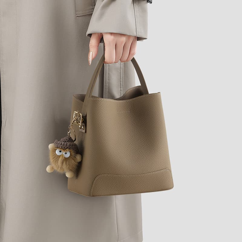 Trendy Retro Bags for Women 2026 New Fashion Crossbody Bag with a High-End Feel Versatile Handbag Bucket Bag