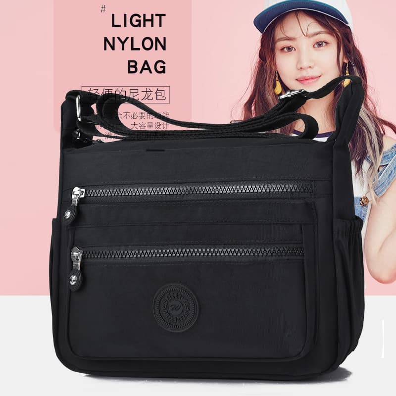 Fashionable Washed Oxford Cloth Bag Lightweight Portable Storage Bag Large Capacity Ladies Casual Travel Commuting Bag