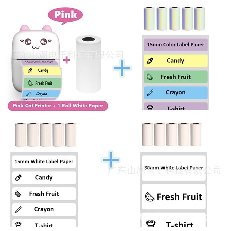 Cross-border Mini C9 Portable Printer for Labels, Photos, Thermal Printing, Cosmetics & Daily Items
