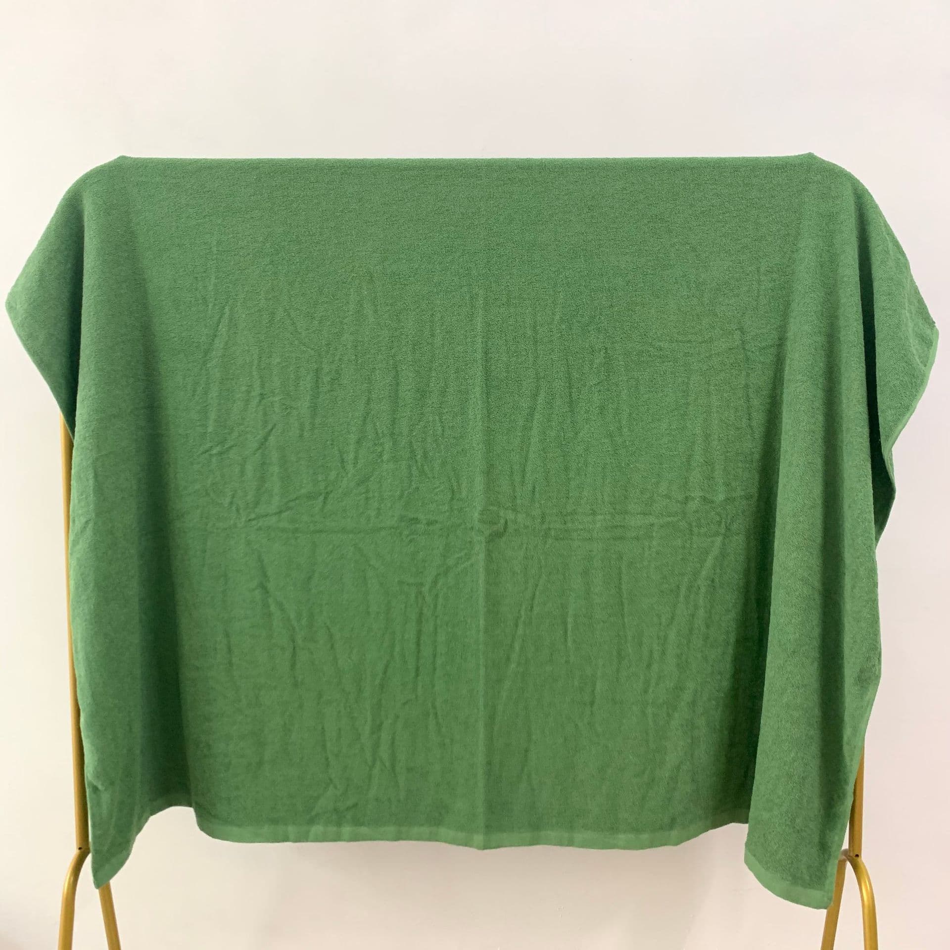 Military Green Towel Blanket Terry Style Military Training Student Dormitory Summer Camp Air Conditioning Blanket Single 1.5*2m