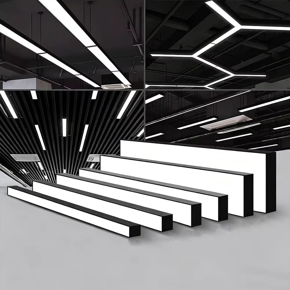 Moisture Proof Square Profile LED Linear Light Square Channel