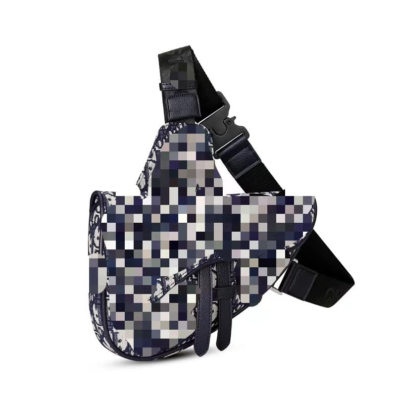 2323#D Men's Saddle Bag Crossbody Shoulder Bag